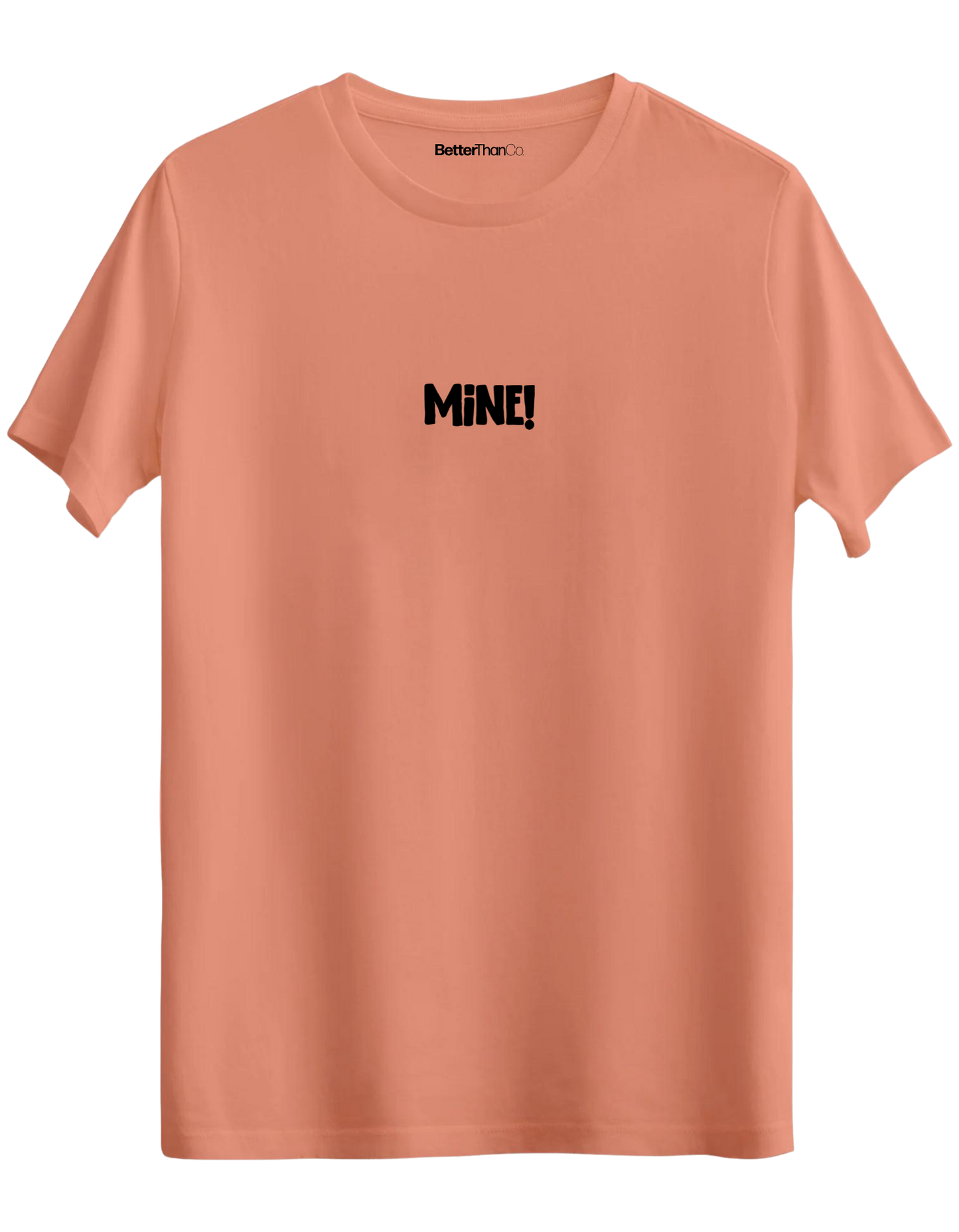 Mine! Baskılı Bisiklet Yaka Regular T-shirt