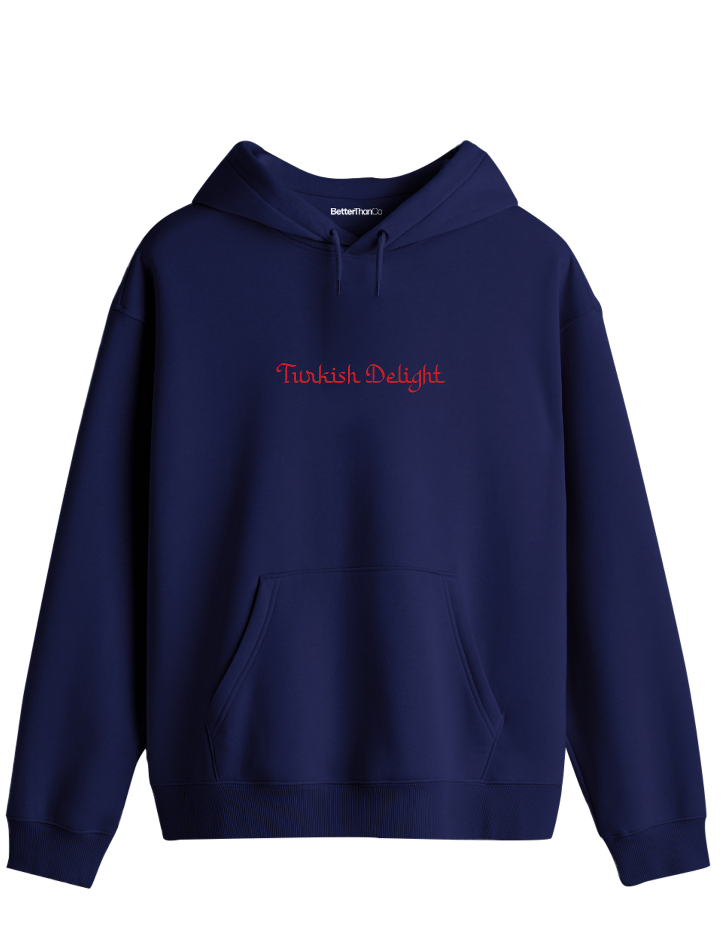 Turkish Delight Baskılı Unisex Kapüşonlu Yaka Hoodie
