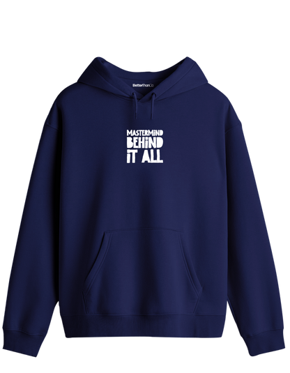 Mastermind Baskılı Unisex Kapüşonlu Yaka Hoodie