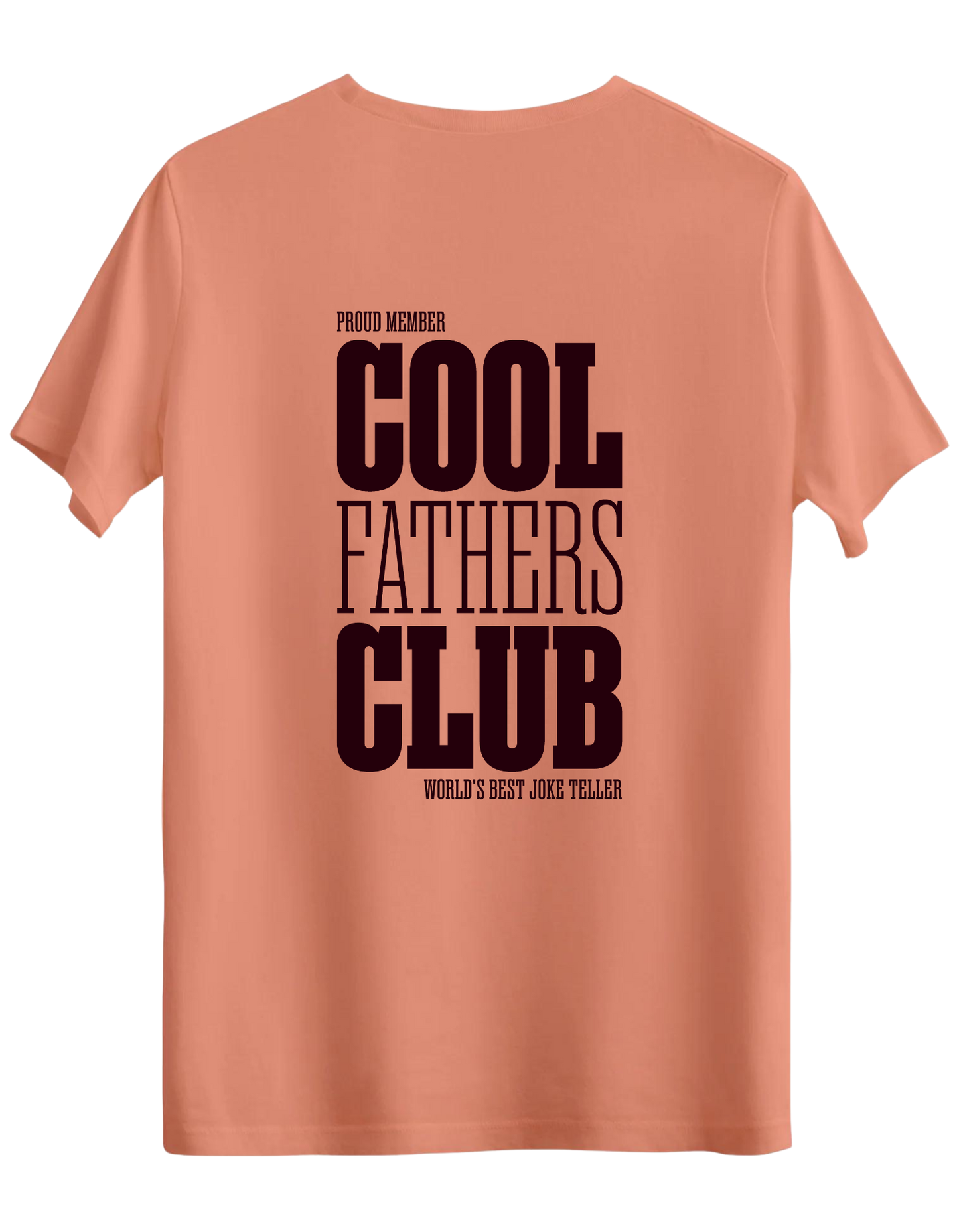 Cool Fathers Club Baskılı Bisiklet Yaka Regular T-shirt