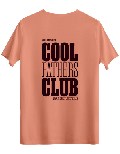 Cool Fathers Club Baskılı Bisiklet Yaka Regular T-shirt