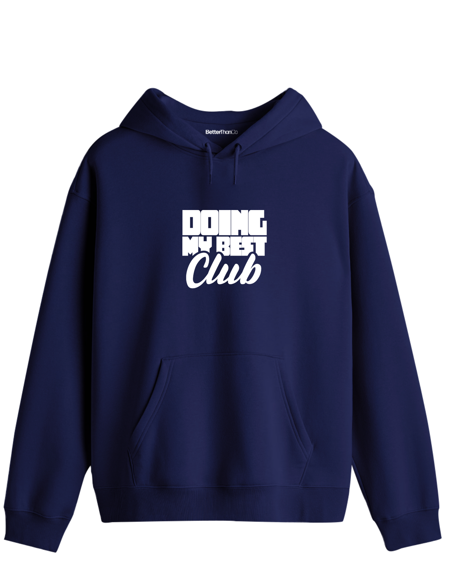 Best Club Baskılı Unisex Kapüşonlu Yaka Hoodie