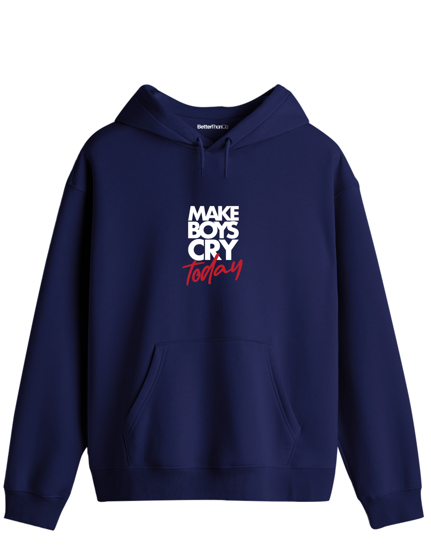 Today Baskılı Unisex Kapüşonlu Yaka Hoodie