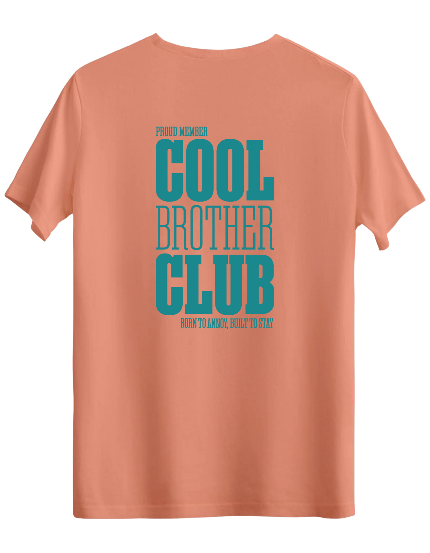 Cool Brother Club Baskılı Bisiklet Yaka Regular T-shirt