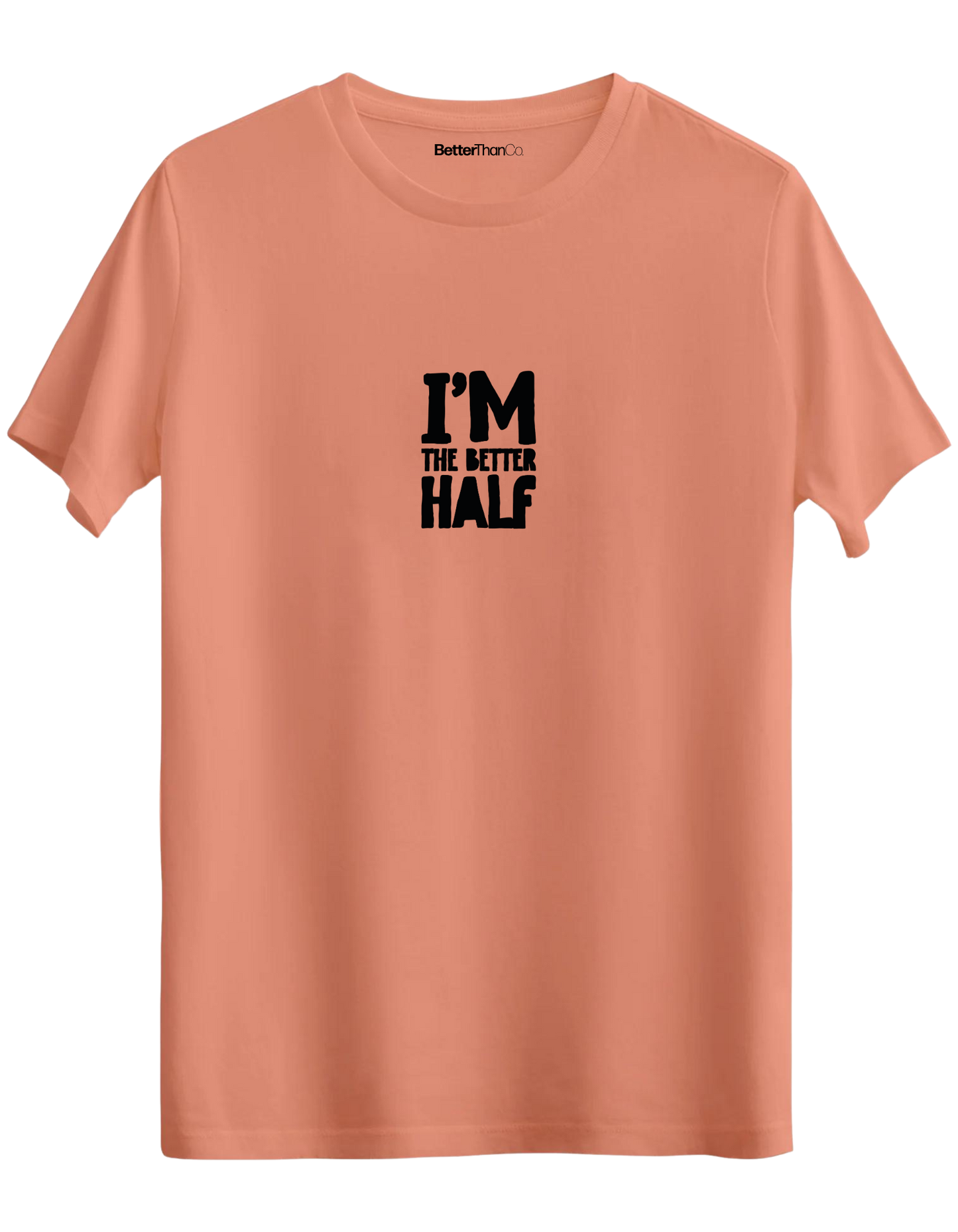 The Better Half Baskılı Bisiklet Yaka Regular T-shirt
