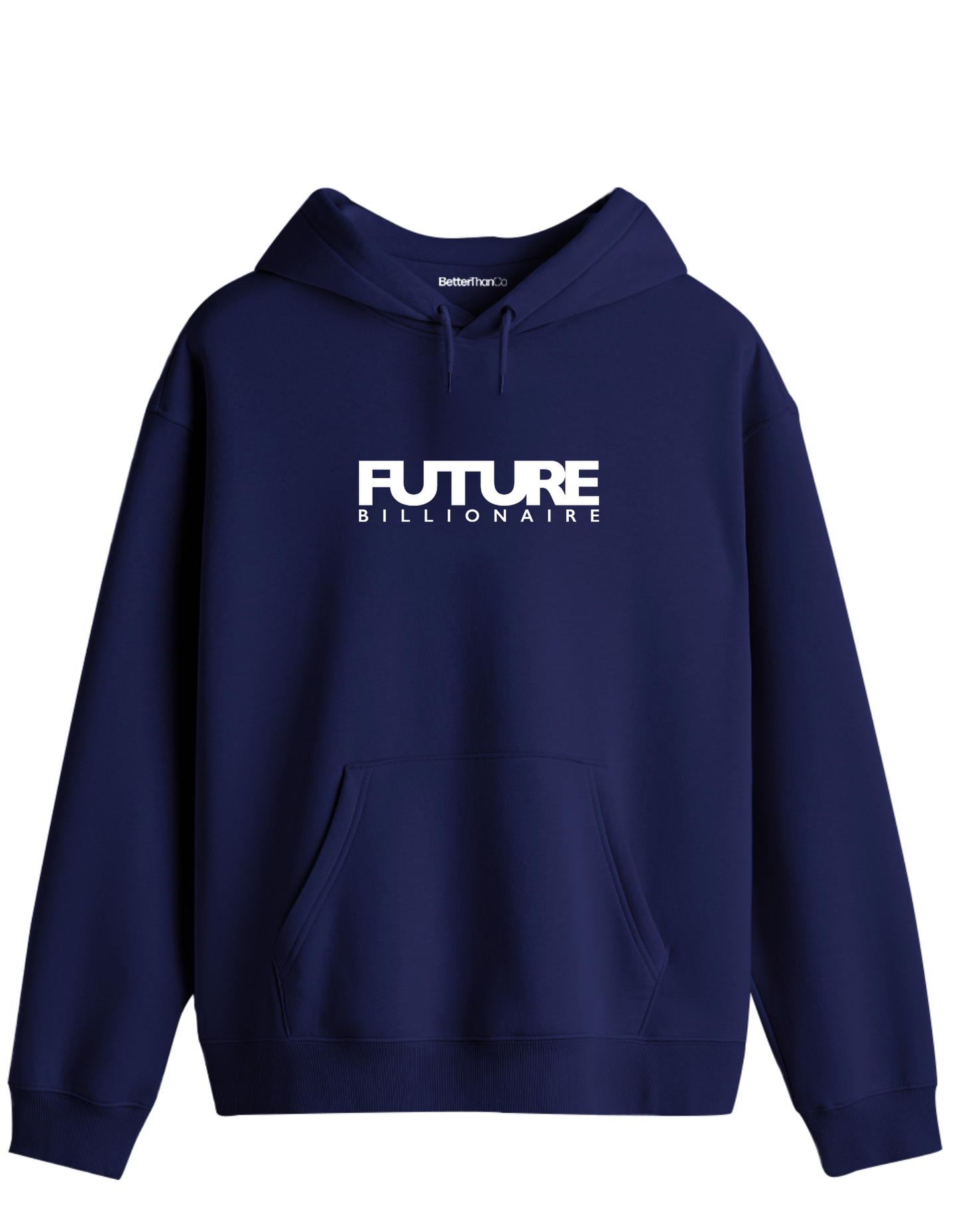 Future Billionaire Baskılı Unisex Kapüşonlu Yaka Hoodie