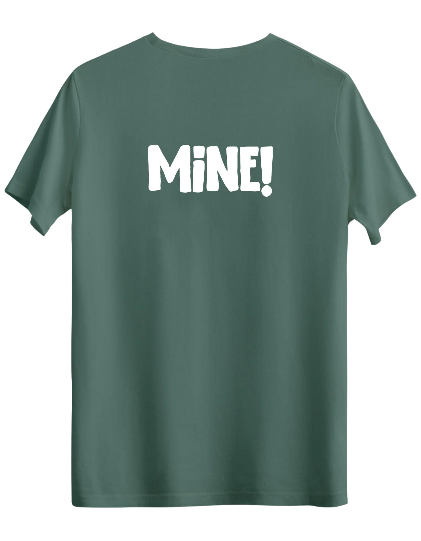 Mine! Baskılı Bisiklet Yaka Regular T-shirt