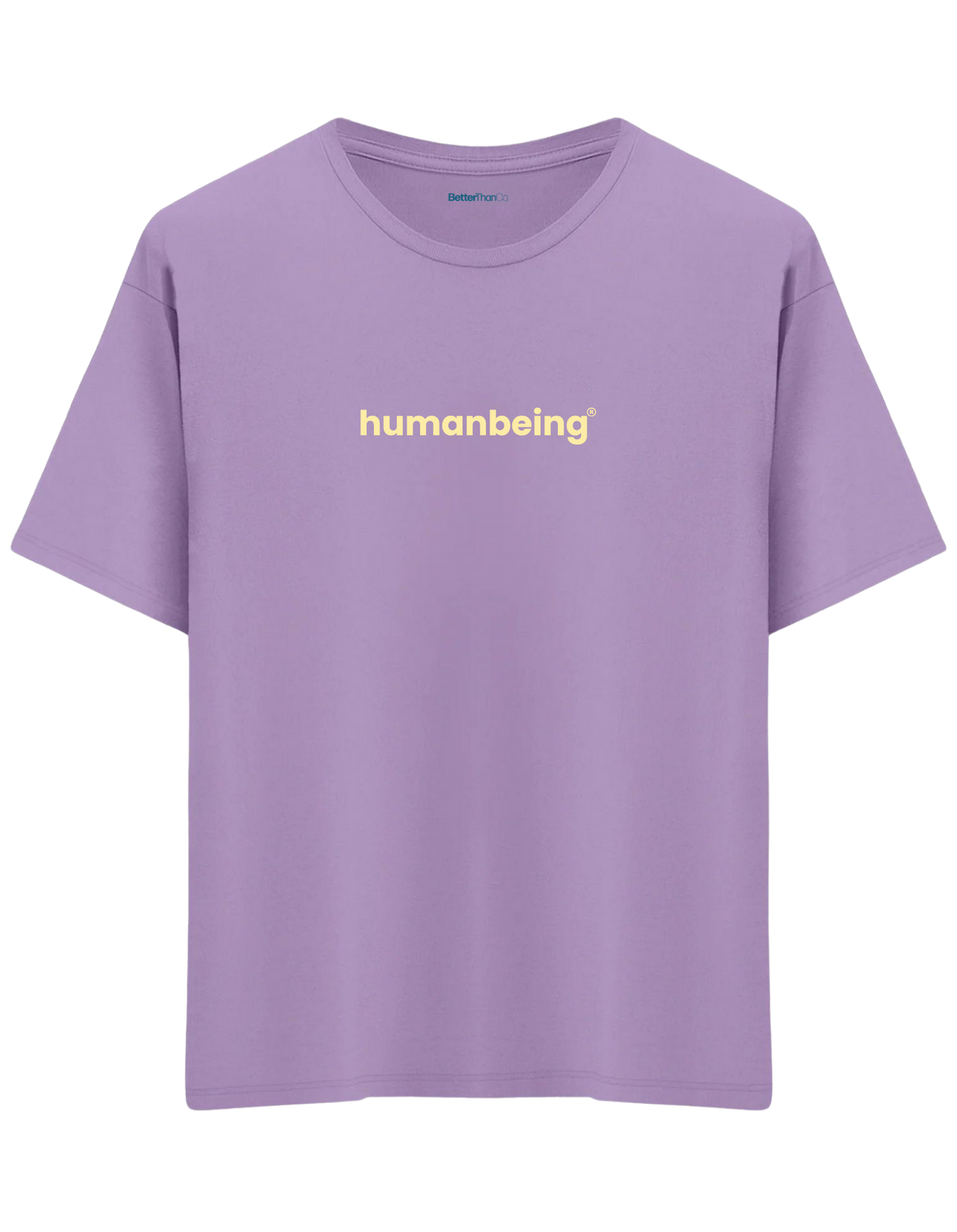 Humanbeing Baskılı Bisiklet Yaka Oversize T-shirt