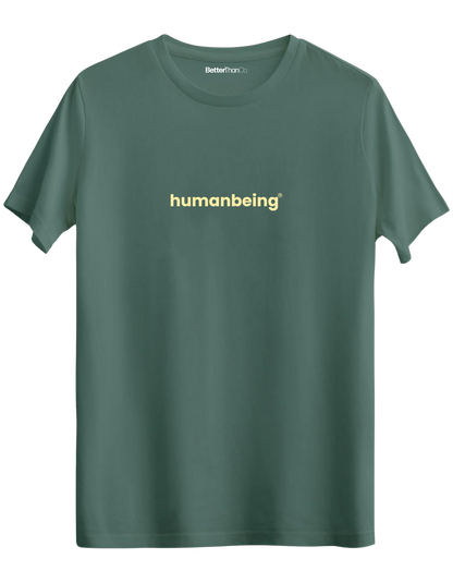 Humanbeing Baskılı Bisiklet Yaka Regular T-shirt