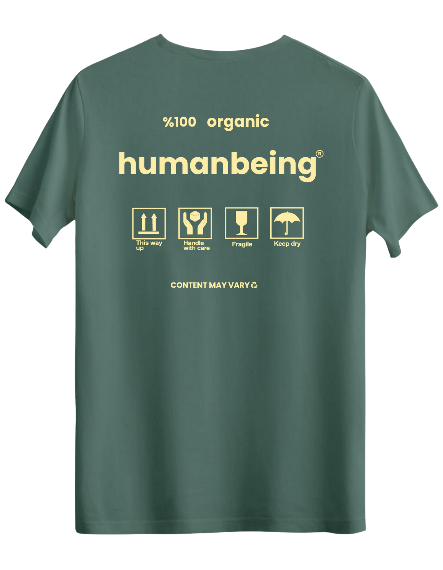 Humanbeing Baskılı Bisiklet Yaka Regular T-shirt