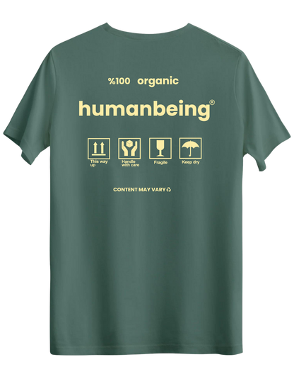 Humanbeing Baskılı Bisiklet Yaka Regular T-shirt