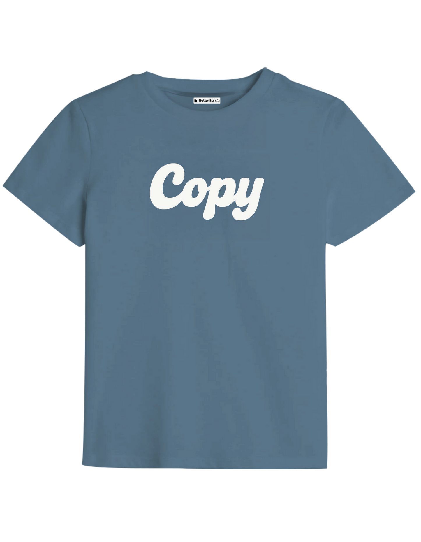 Copy Baskılı Bisiklet Yaka Çocuk t-shirt