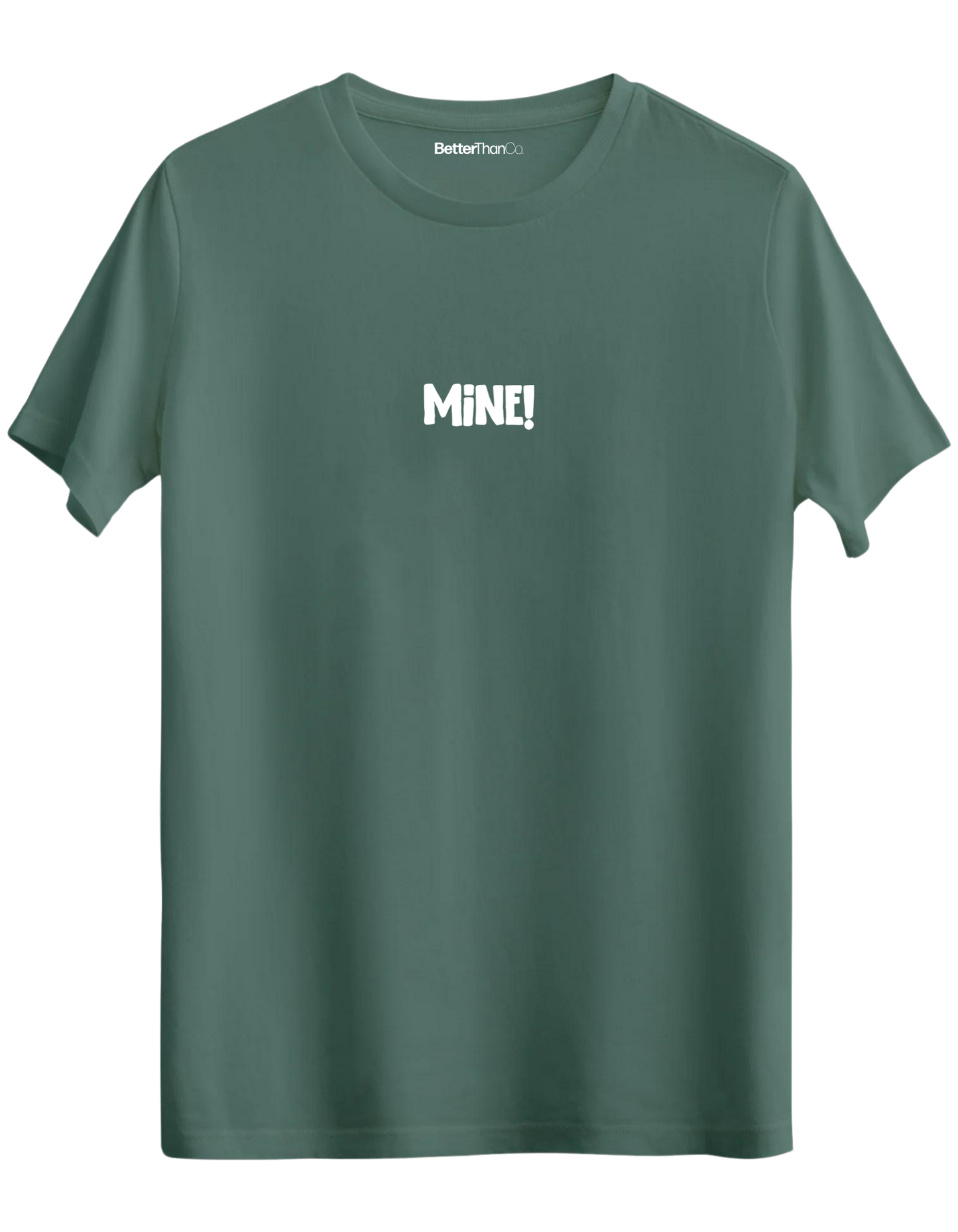 Mine! Baskılı Bisiklet Yaka Regular T-shirt