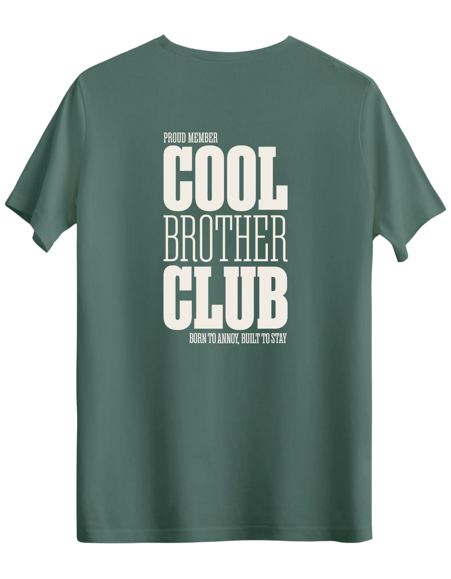 Cool Brother Club Baskılı Bisiklet Yaka Regular T-shirt