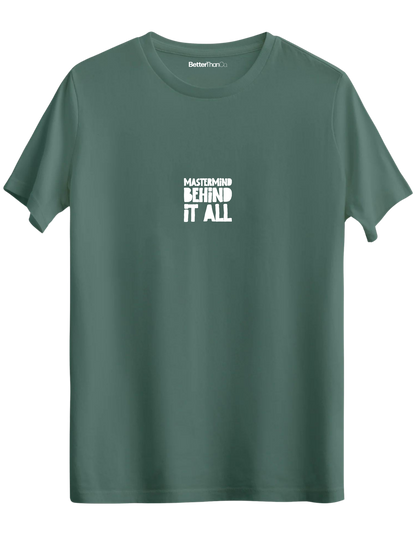 Mastermind Baskılı Bisiklet Yaka Regular T-shirt