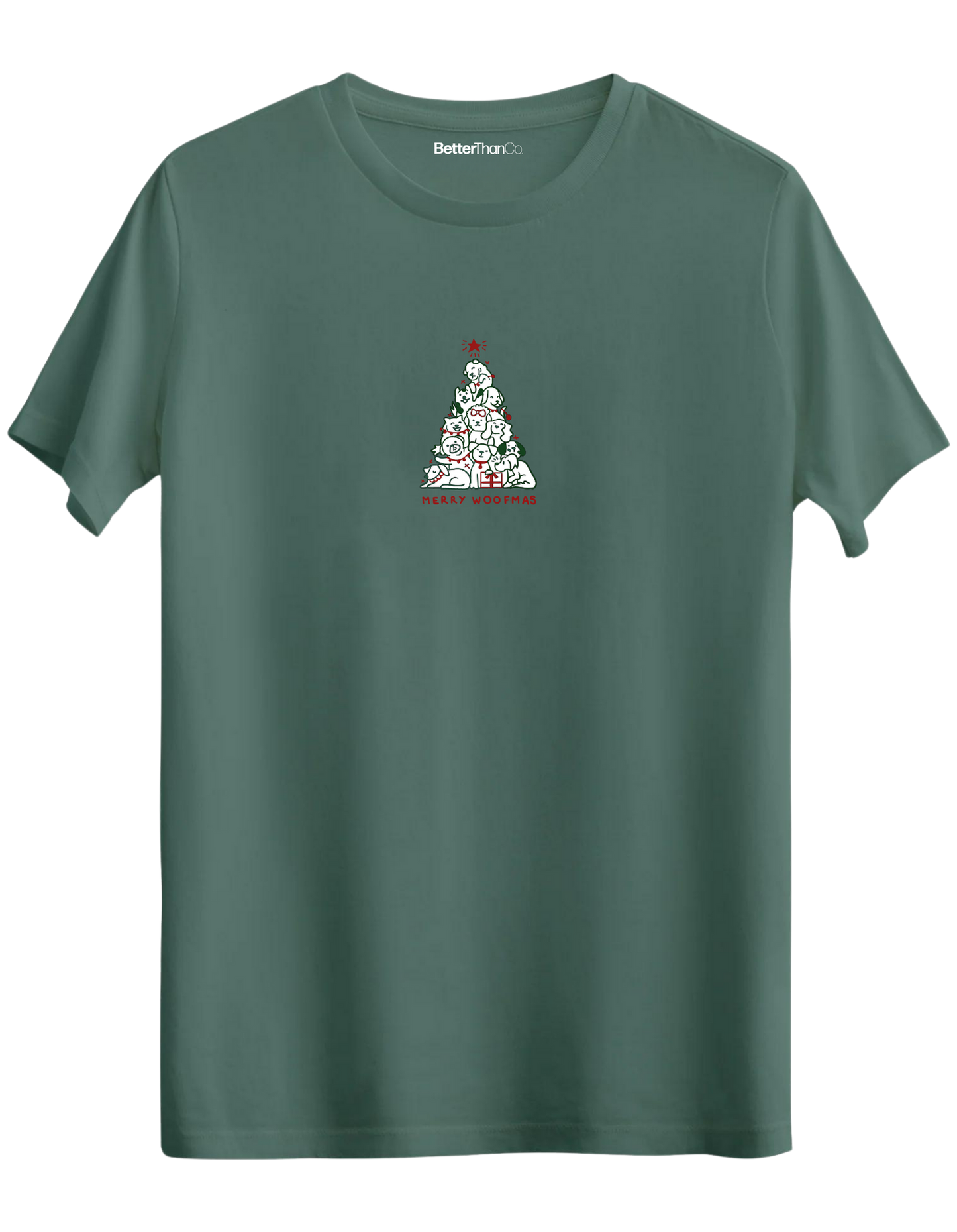 Woofmas Baskılı Bisiklet Yaka Regular T-shirt
