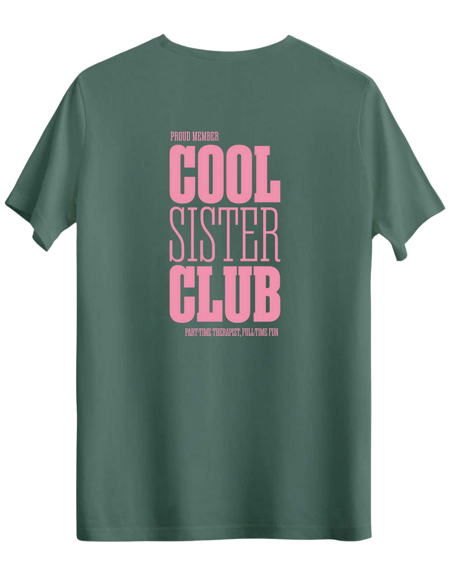 Cool Sister Club Baskılı Bisiklet Yaka Regular T-shirt