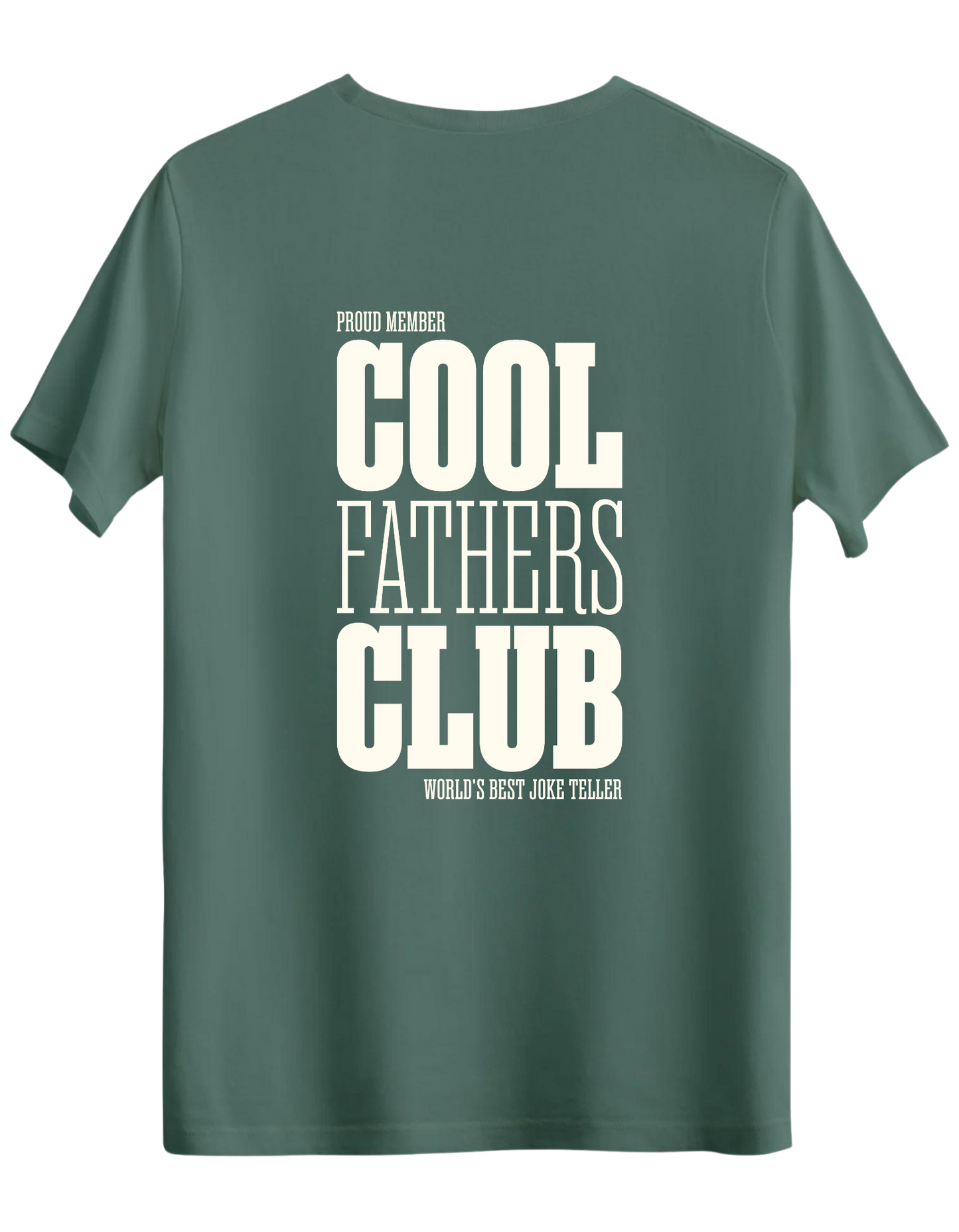 Cool Fathers Club Baskılı Bisiklet Yaka Regular T-shirt