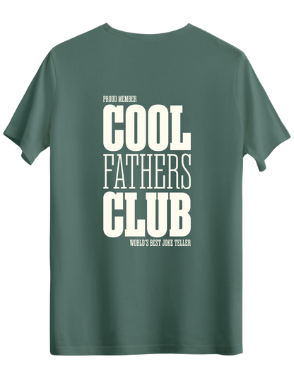 Cool Fathers Club Baskılı Bisiklet Yaka Regular T-shirt