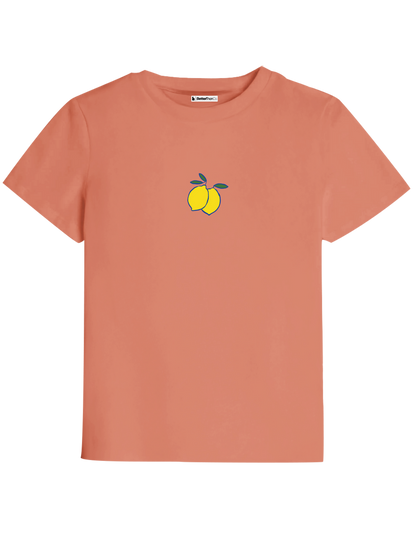 Lemonade Baskılı Bisiklet Yaka Çocuk t-shirt