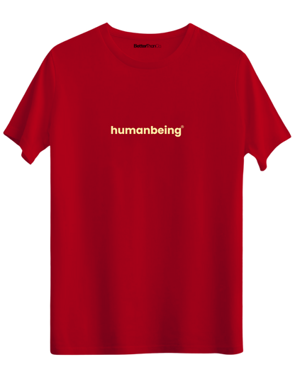 Humanbeing Baskılı Bisiklet Yaka Regular T-shirt