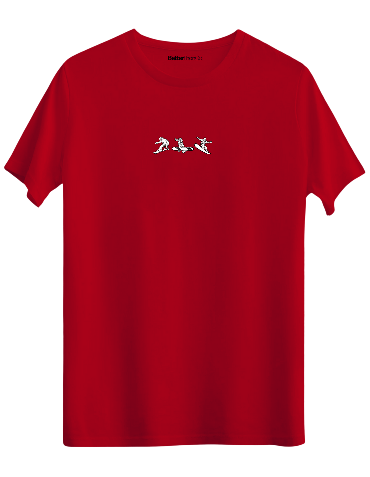 Born To Board Baskılı Bisiklet Yaka Regular T-shirt