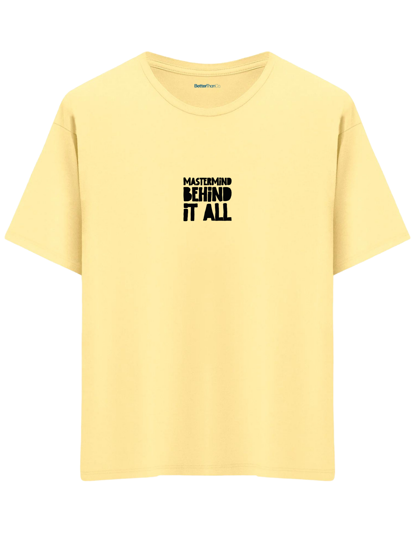Mastermind Baskılı Bisiklet Yaka Oversize T-shirt