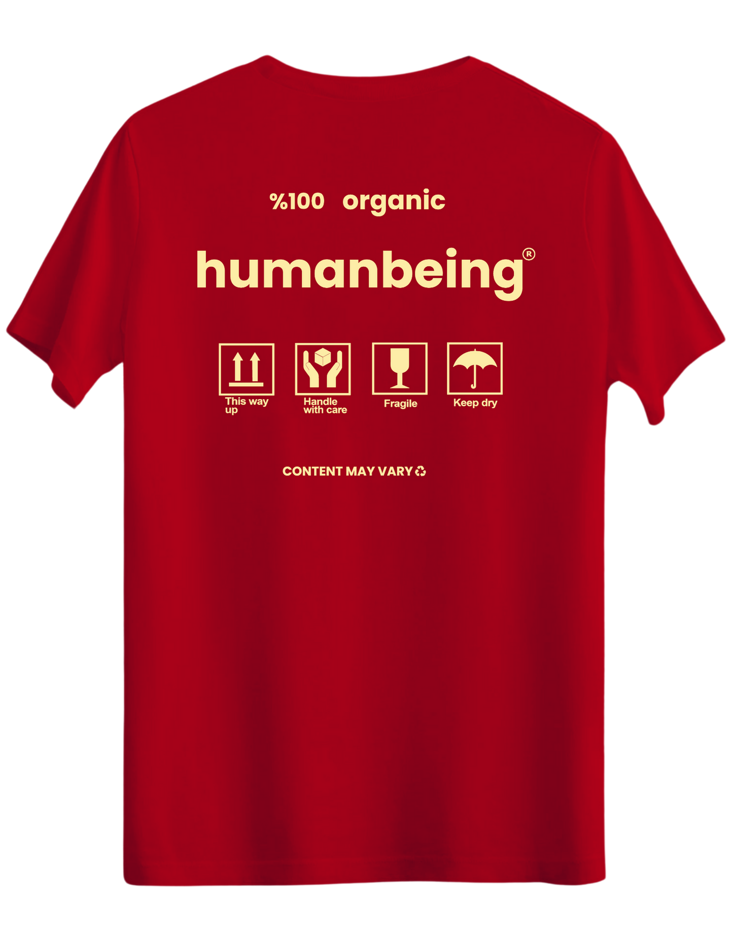 Humanbeing Baskılı Bisiklet Yaka Regular T-shirt