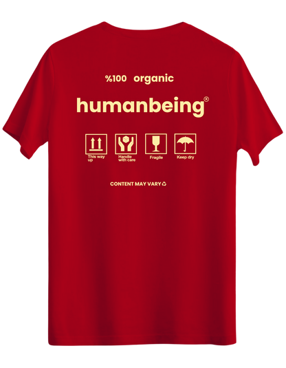 Humanbeing Baskılı Bisiklet Yaka Regular T-shirt