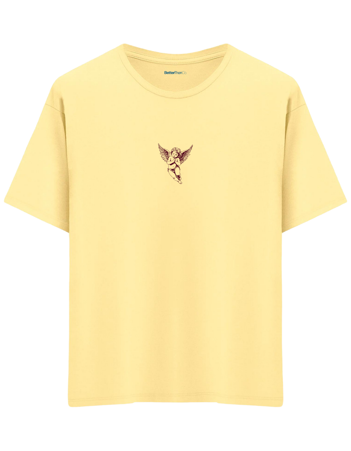 Broken Heart Baskılı Bisiklet Yaka Oversize T-shirt