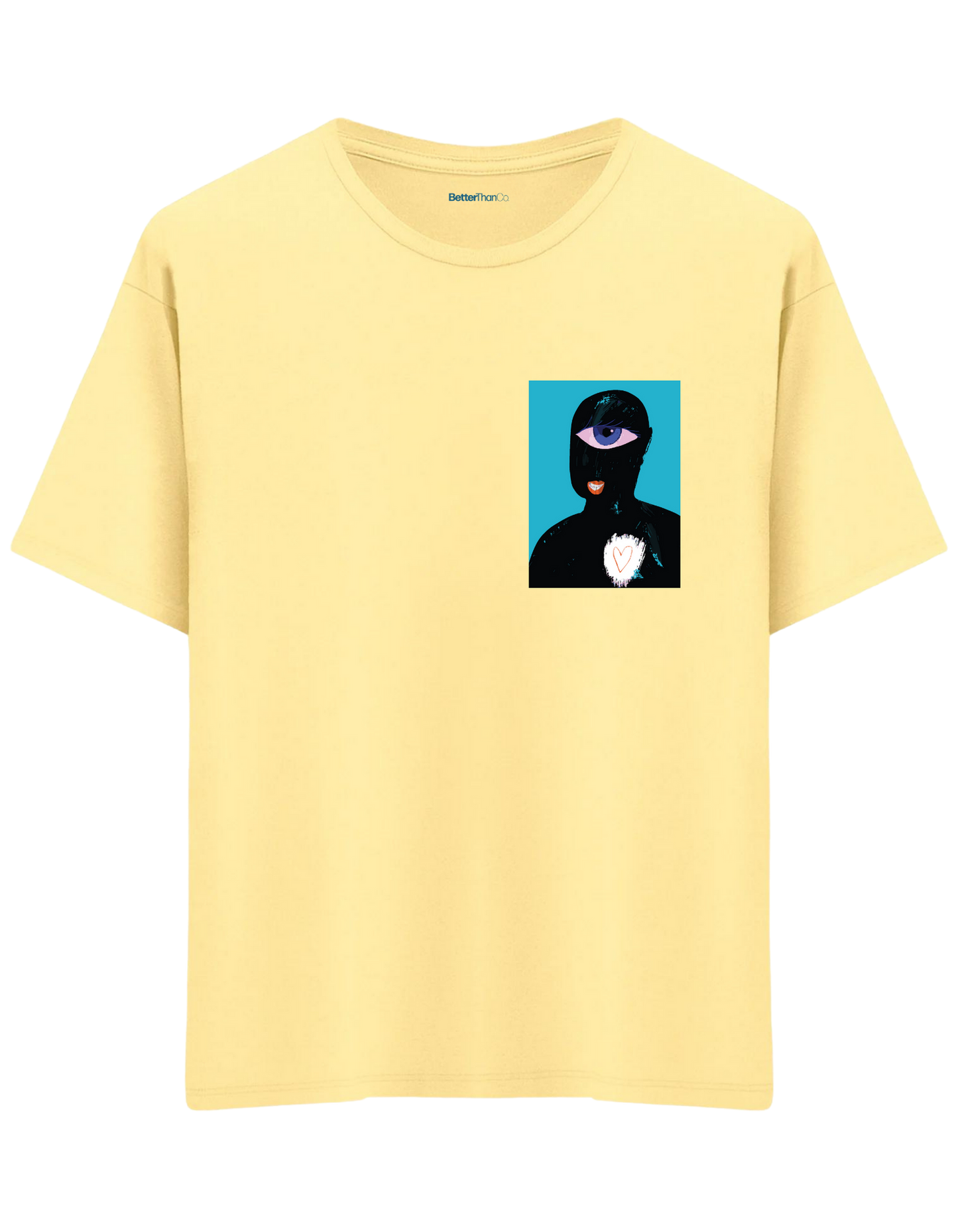 Oracle Eye Baskılı Bisiklet Yaka Oversize T-shirt