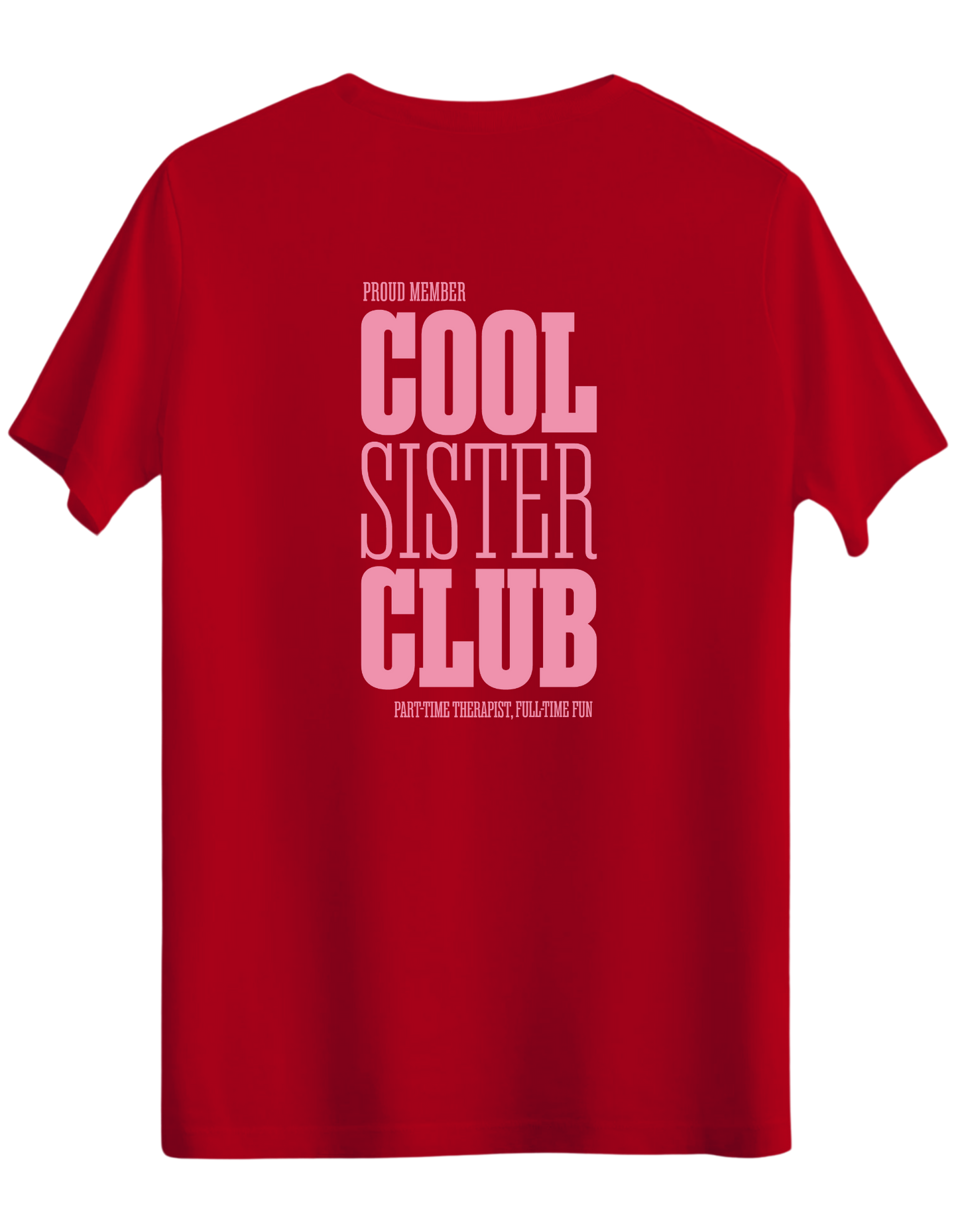 Cool Sister Club Baskılı Bisiklet Yaka Regular T-shirt