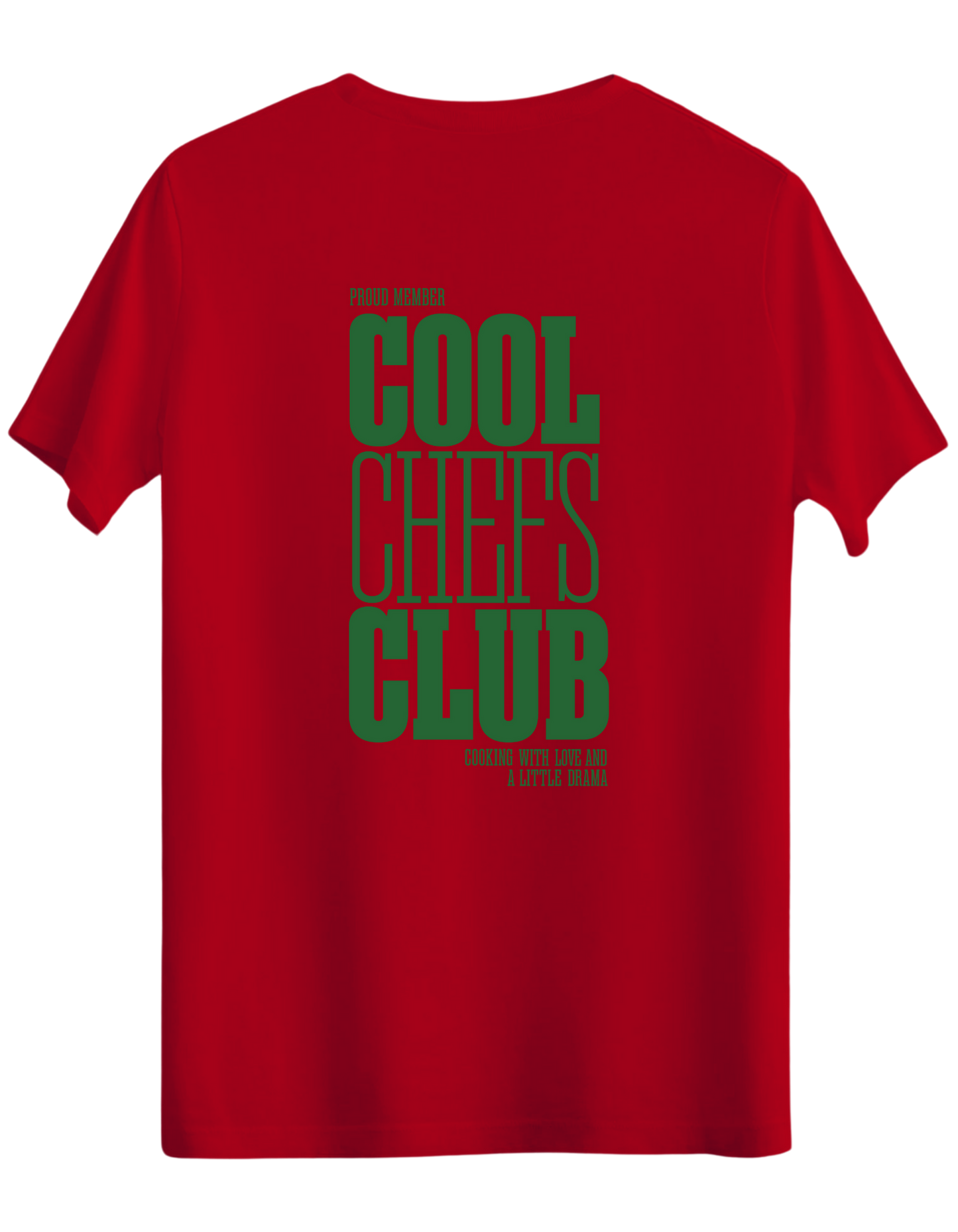 Cool Chefs Club Baskılı Bisiklet Yaka Regular T-shirt