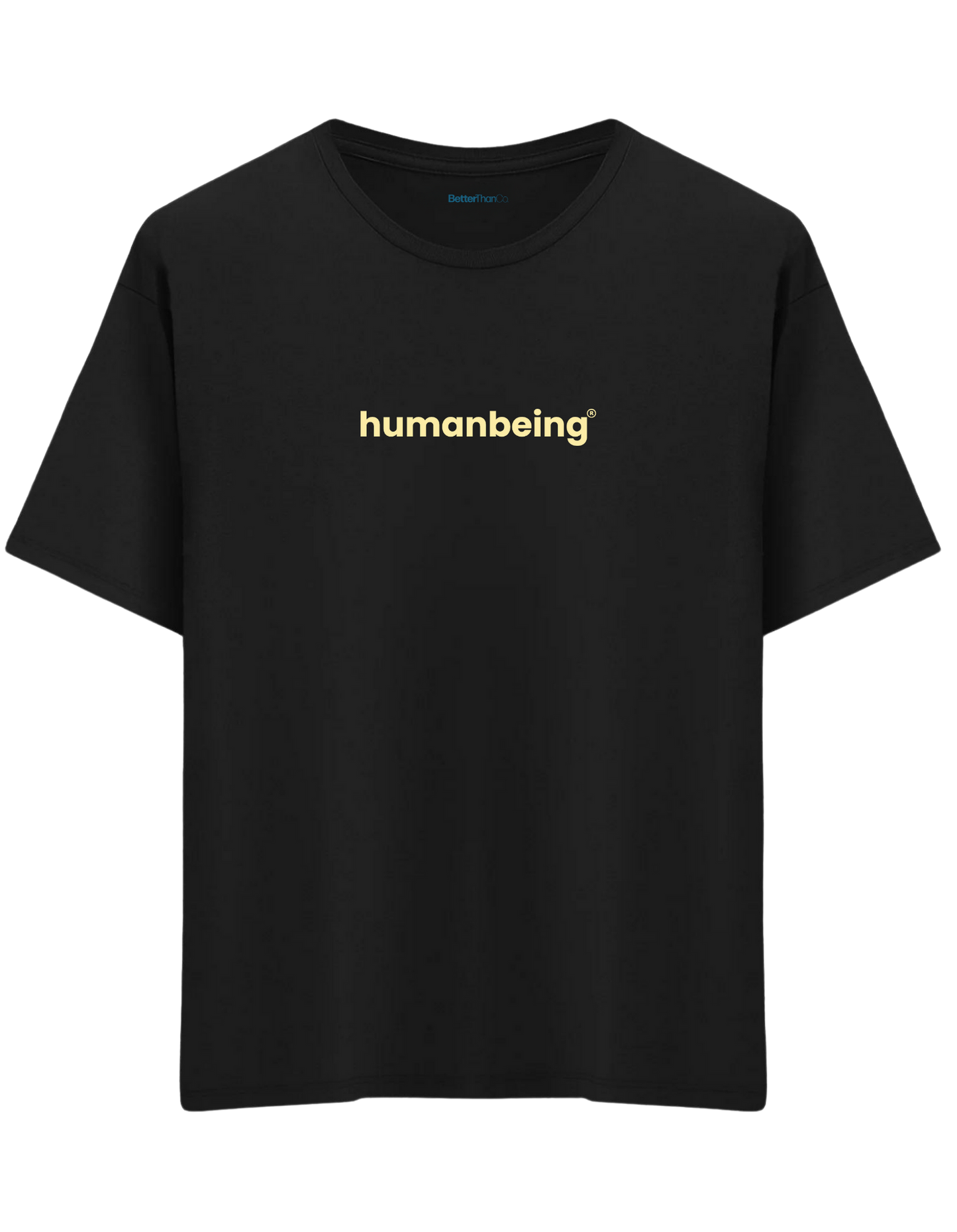 Humanbeing Baskılı Bisiklet Yaka Oversize T-shirt