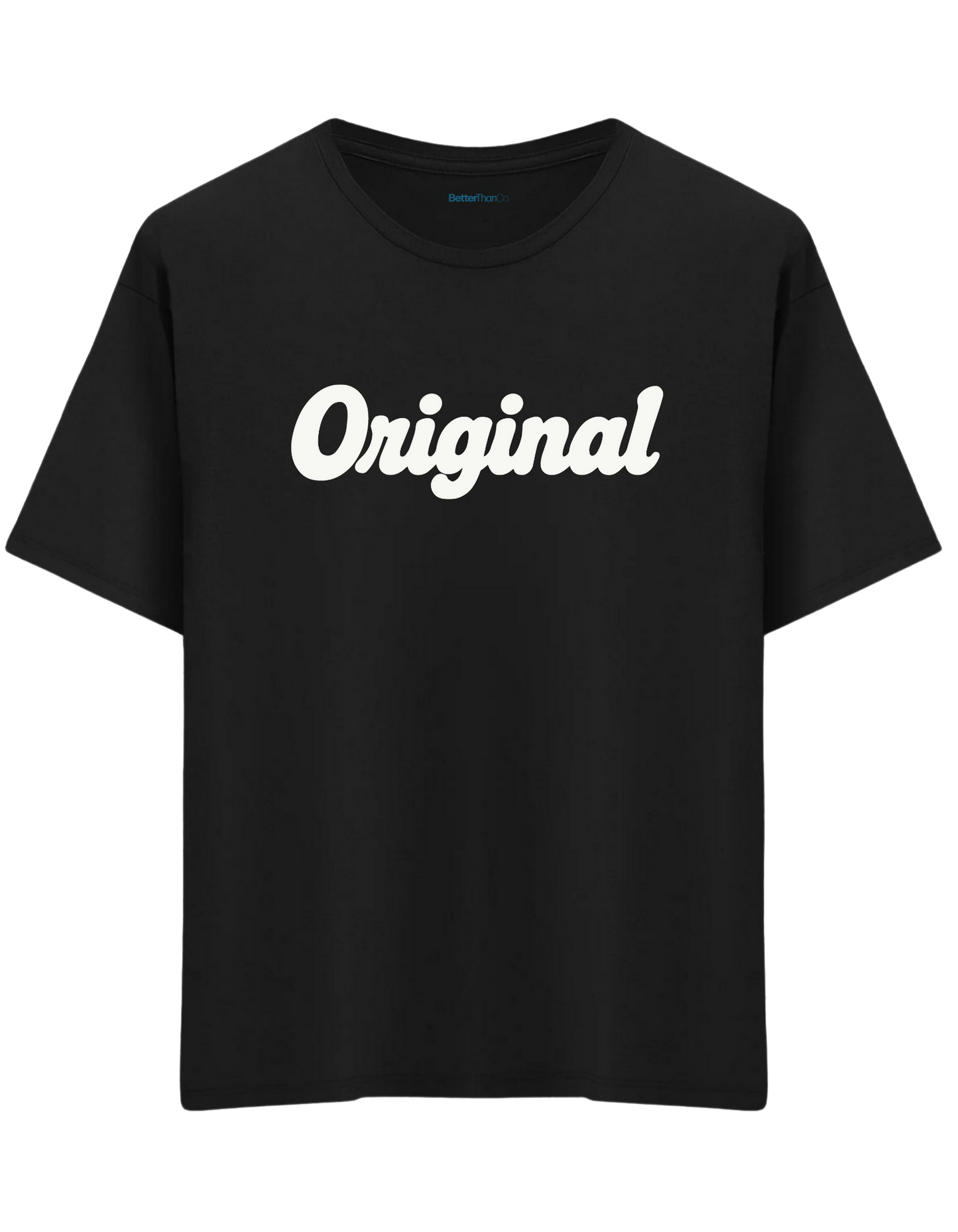 Orijinal Baskılı Bisiklet Yaka Oversize T-shirt