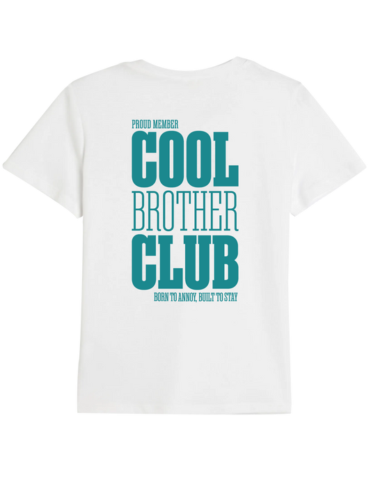 Cool Brothers Club Baskılı Bisiklet Yaka Çocuk t-shirt
