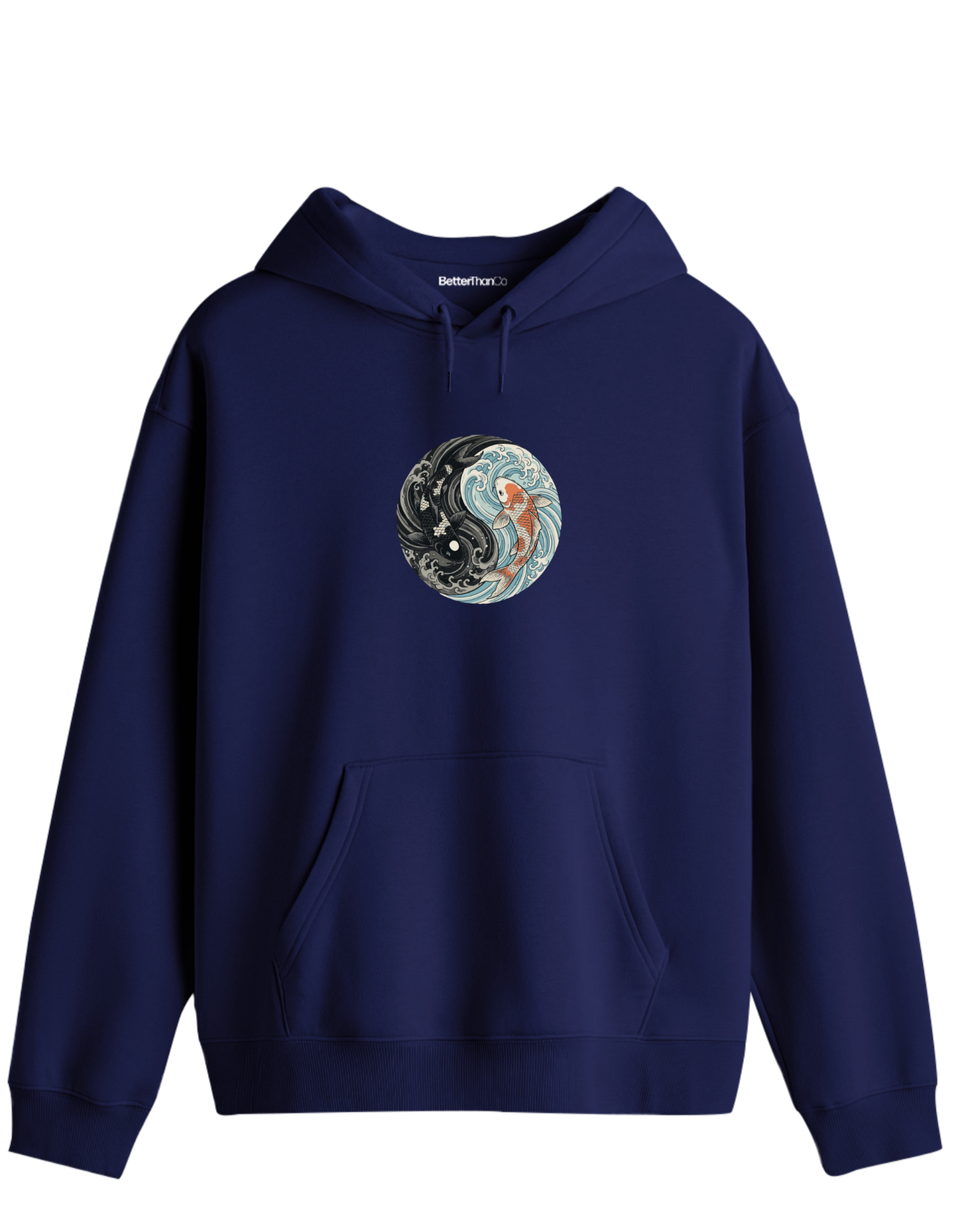 Balance Baskılı Unisex Kapüşonlu Yaka Hoodie