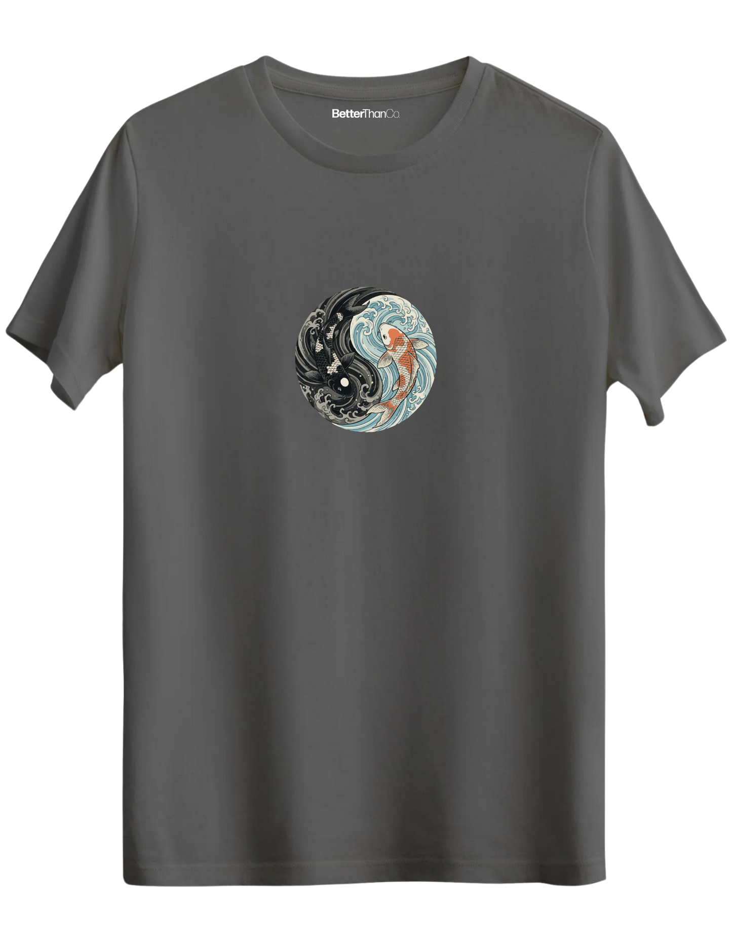 Balance Baskılı Bisiklet Yaka Regular T-shirt