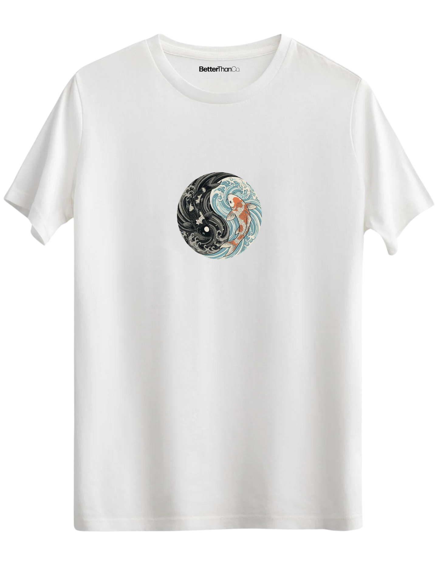 Balance Baskılı Bisiklet Yaka Regular T-shirt