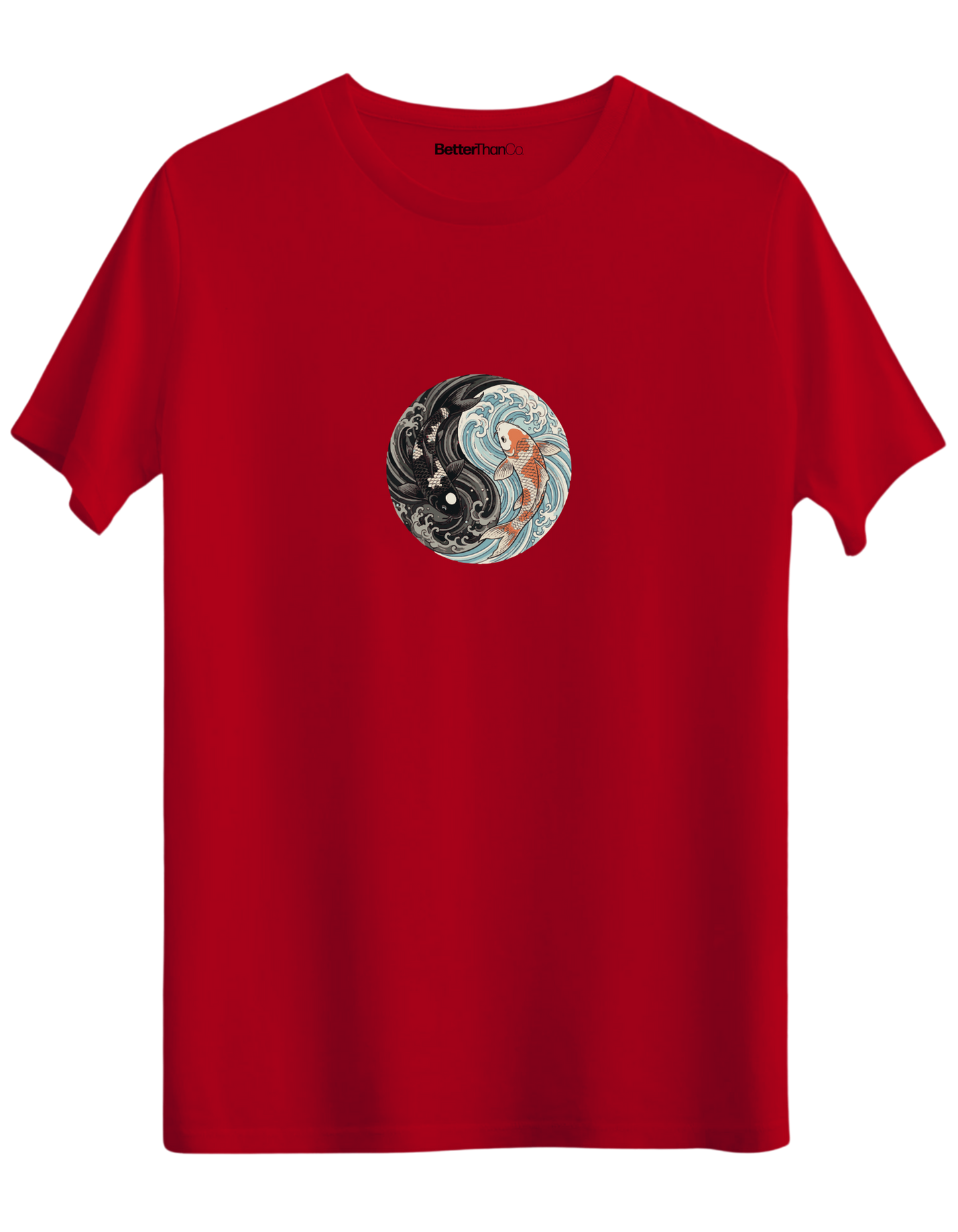 Balance Baskılı Bisiklet Yaka Regular T-shirt