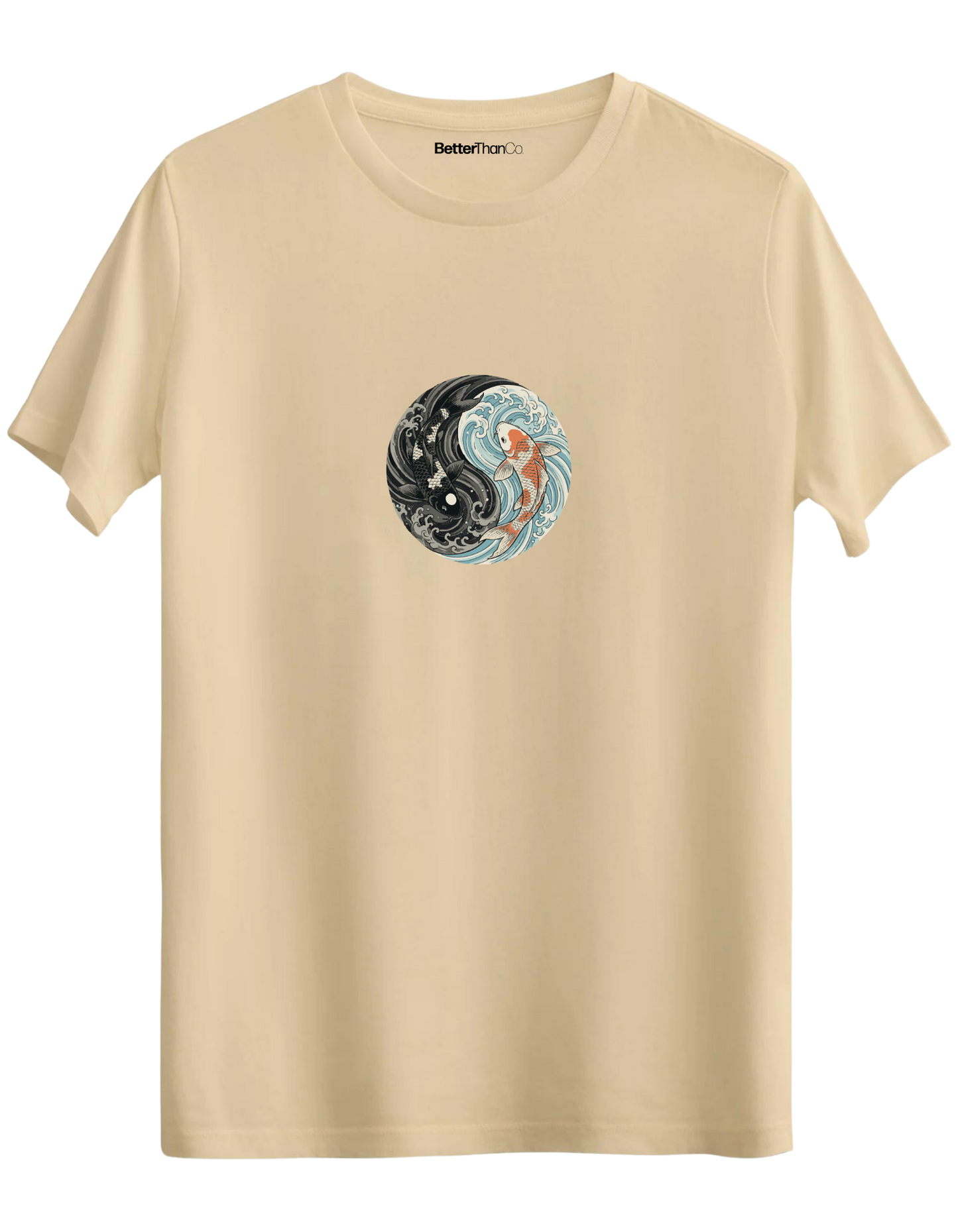 Balance Baskılı Bisiklet Yaka Regular T-shirt