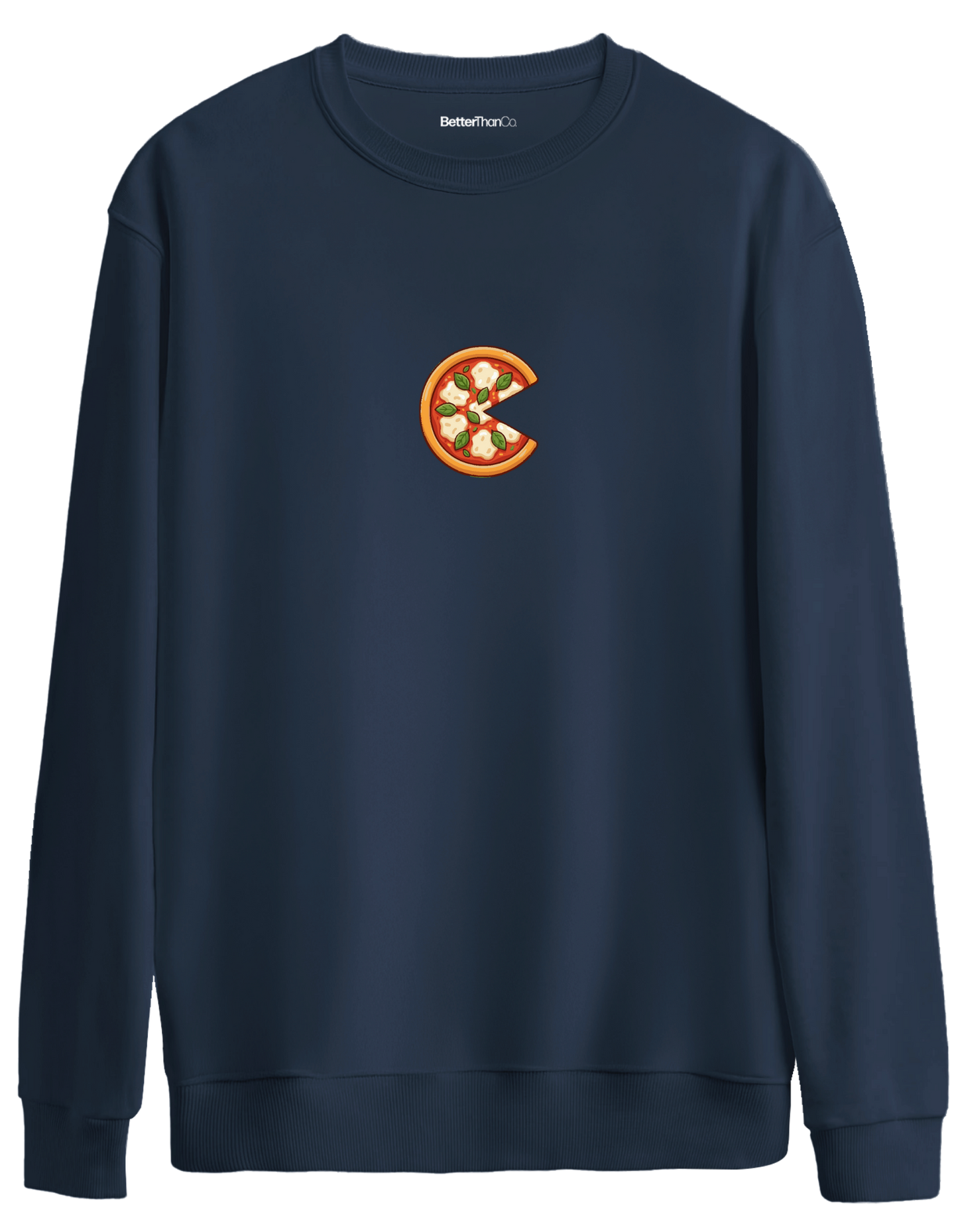 Complete Baskılı Bisiklet Yaka Oversize Sweatshirt