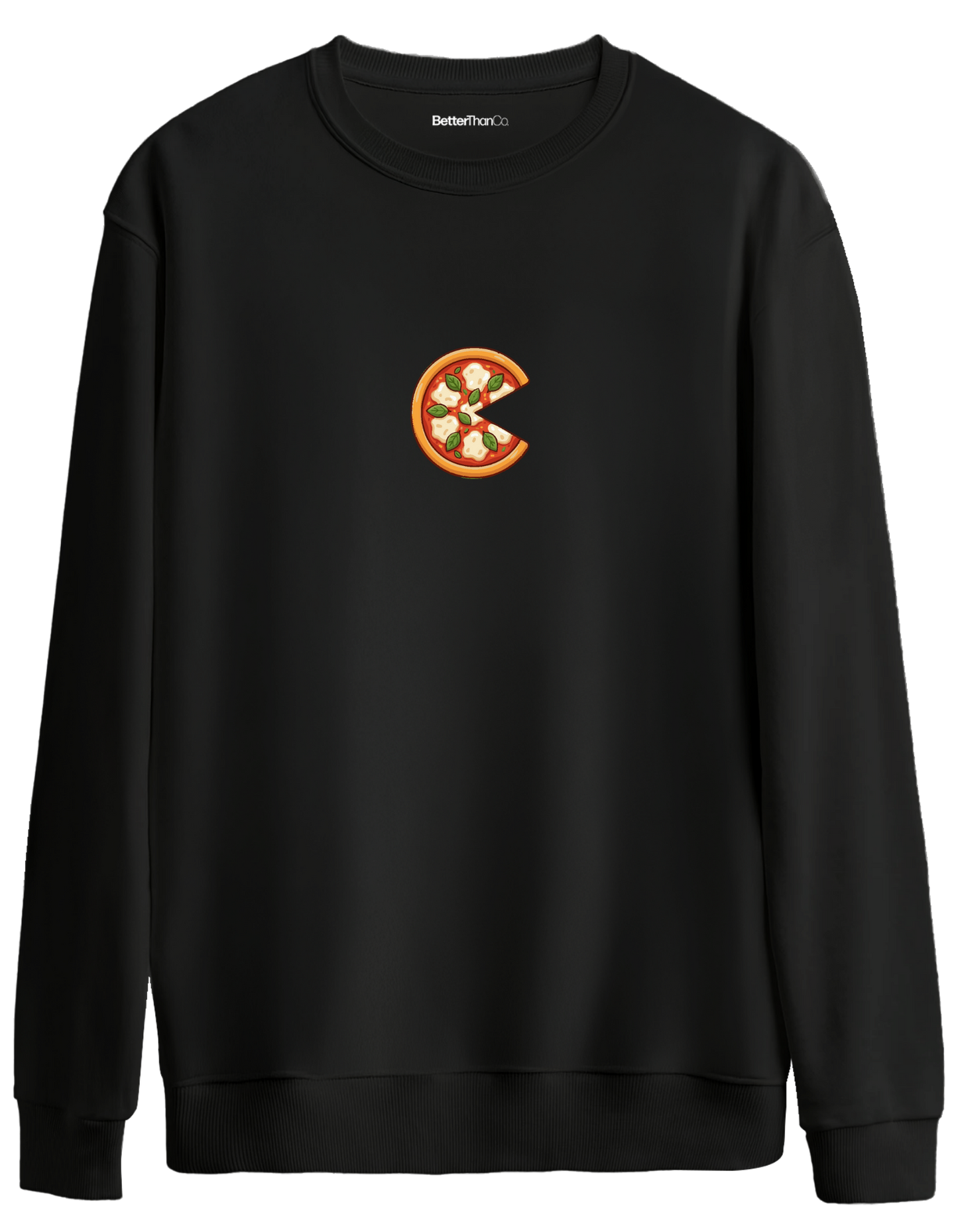 Complete Baskılı Bisiklet Yaka Oversize Sweatshirt