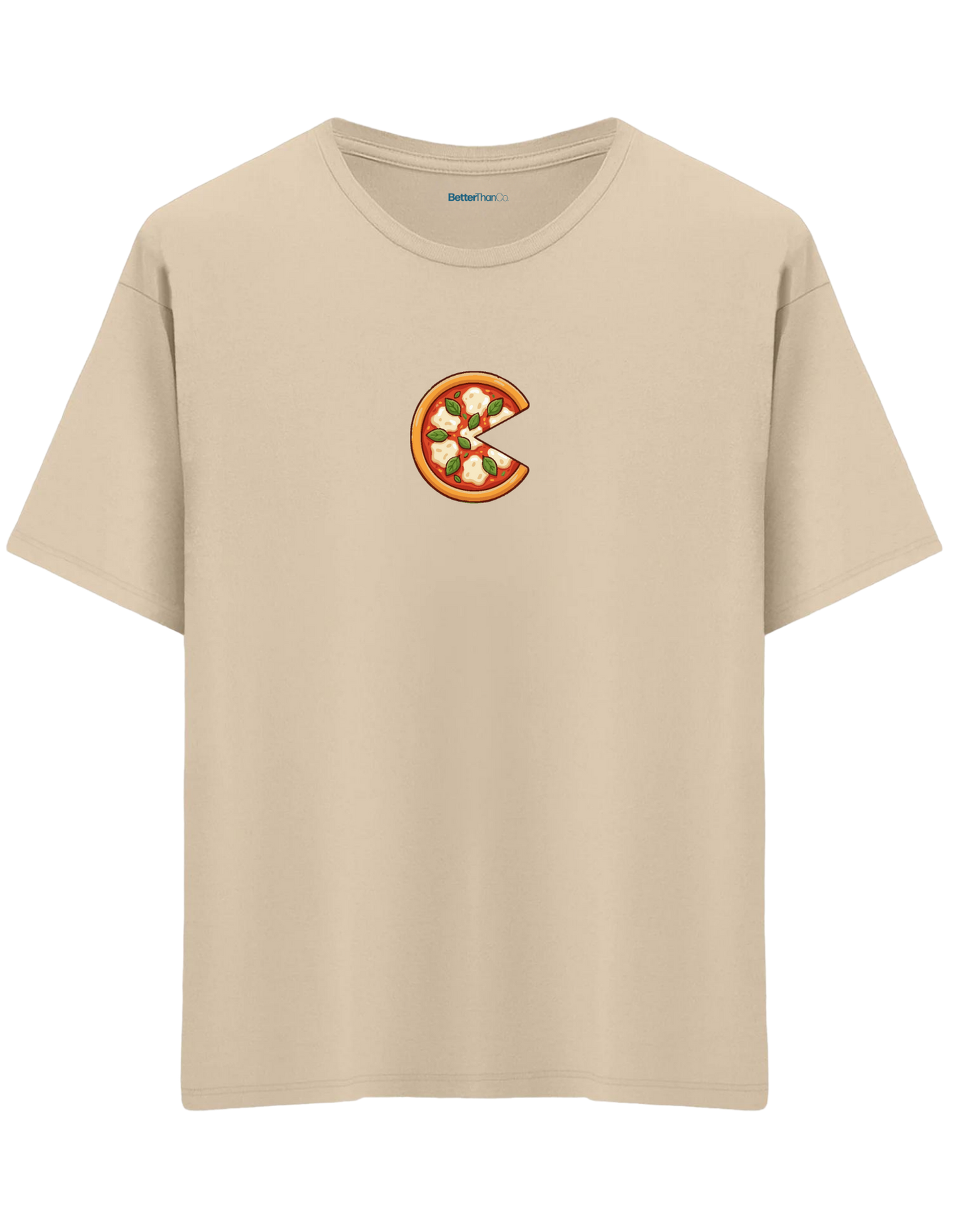 Complete Baskılı Bisiklet Yaka Oversize T-shirt