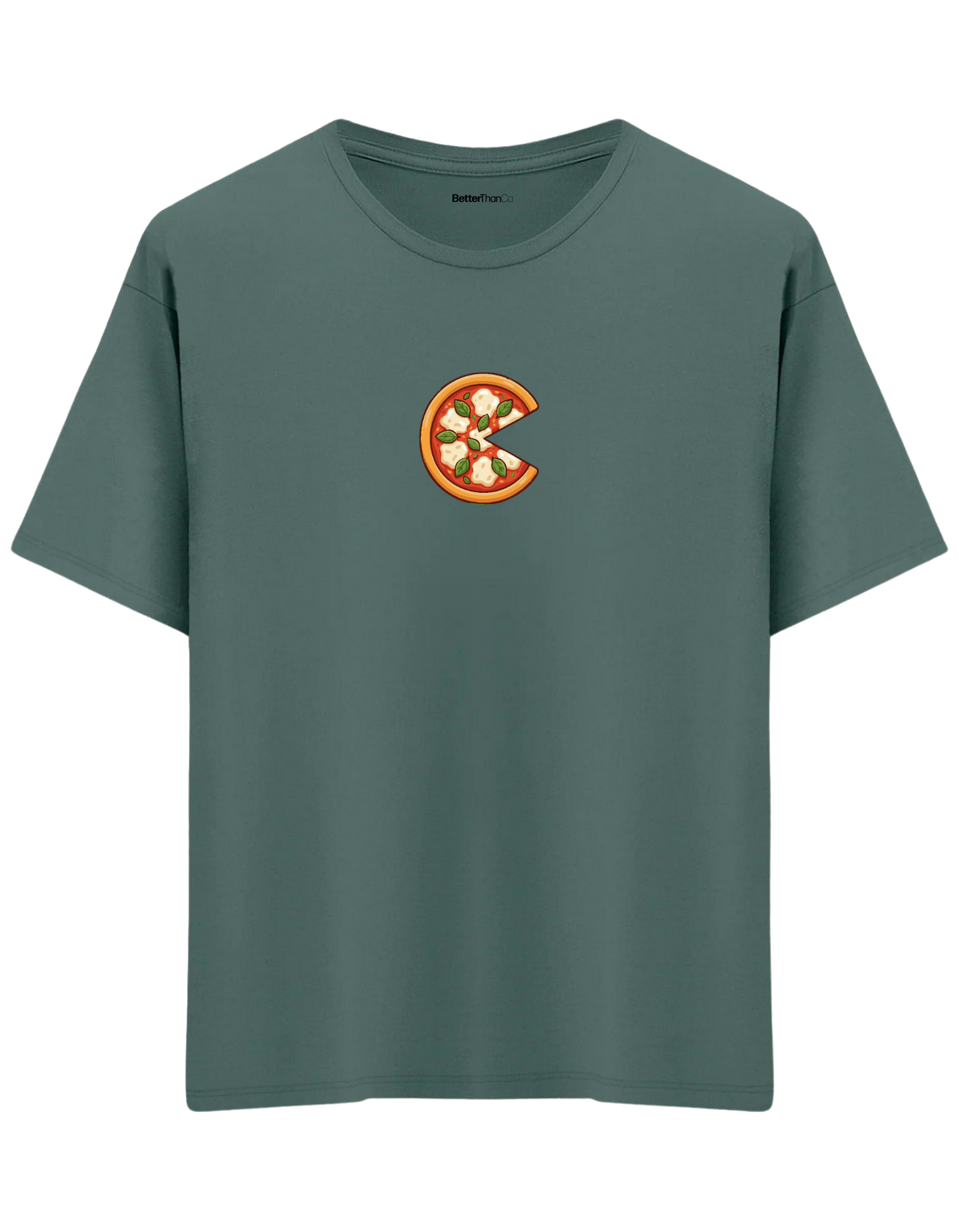 Complete Baskılı Bisiklet Yaka Oversize T-shirt