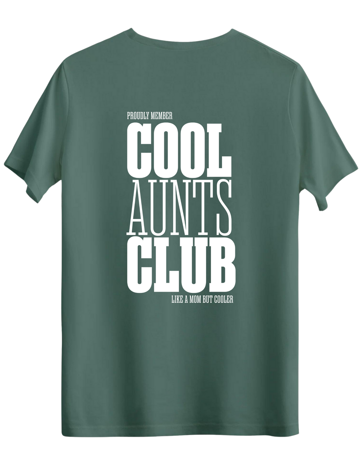 Cool Aunts Club Baskılı Bisiklet Yaka Regular T-shirt