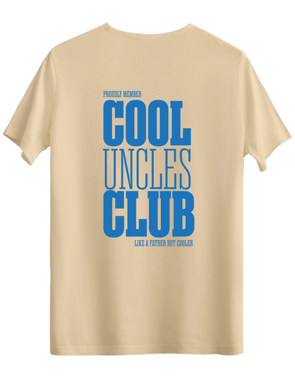 Cool Uncles Club Baskılı Bisiklet Yaka Regular T-shirt