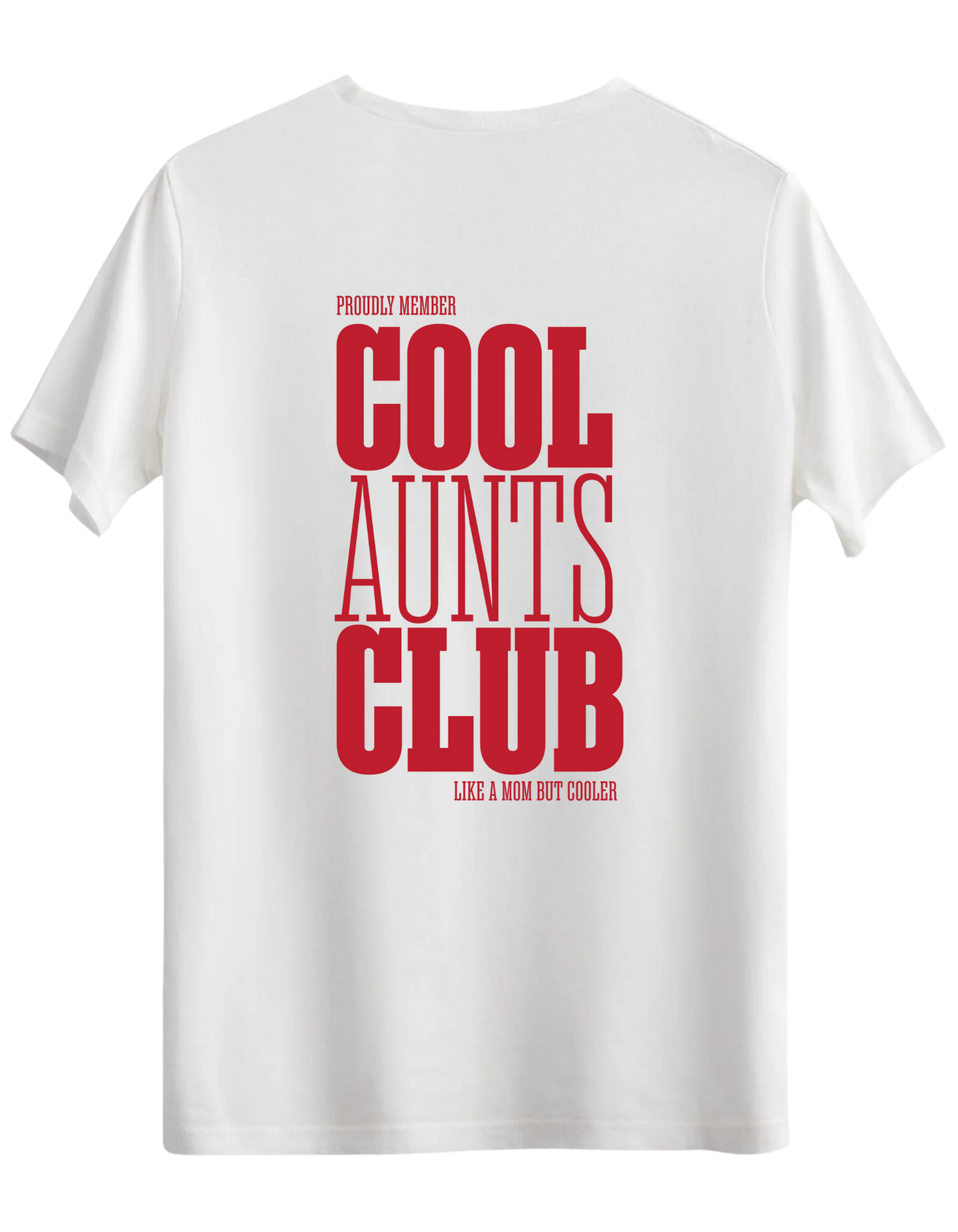Cool Aunts Club Baskılı Bisiklet Yaka Regular T-shirt