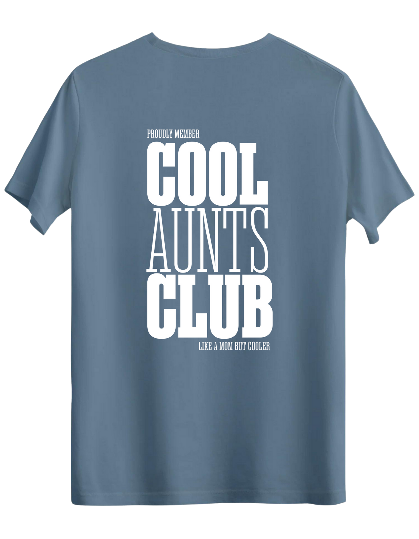 Cool Aunts Club Baskılı Bisiklet Yaka Regular T-shirt