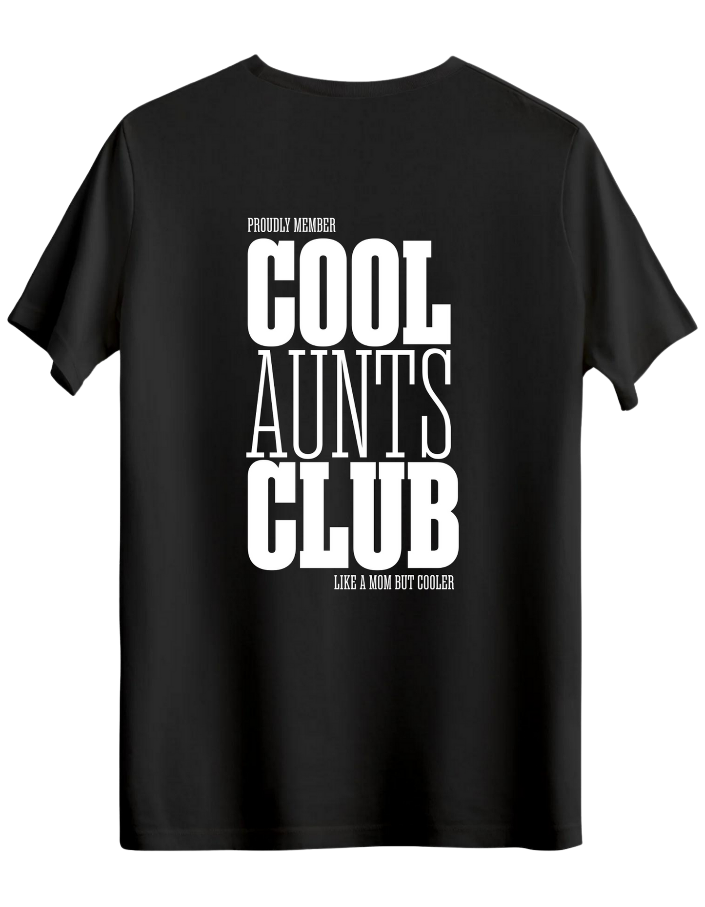 Cool Aunts Club Baskılı Bisiklet Yaka Regular T-shirt